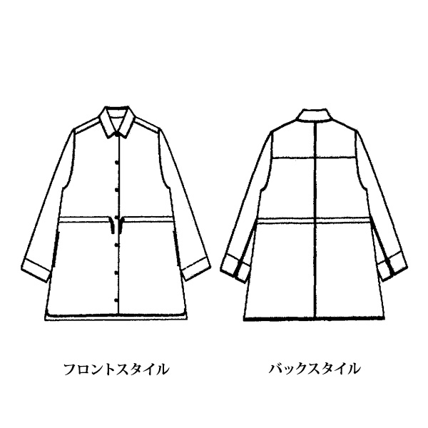 ワッシャー加工コート 大きいサイズ M LL 3L