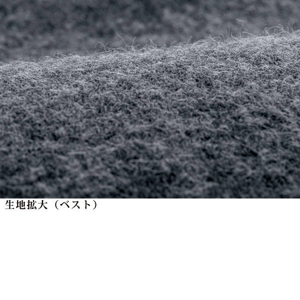 カラーボタンニットベストアンサンブル