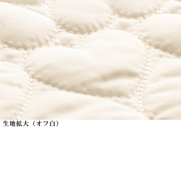 ハート柄キルトジャケット