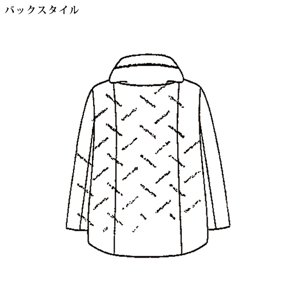 シームレス軽量ダウンジャケットコート