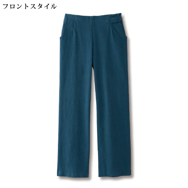 コーデュロイセミワイドパンツ
