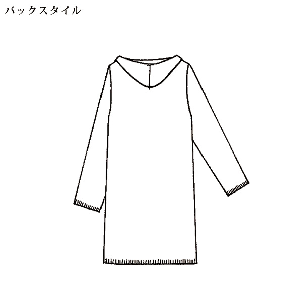 コード刺しゅうロングカーディガン