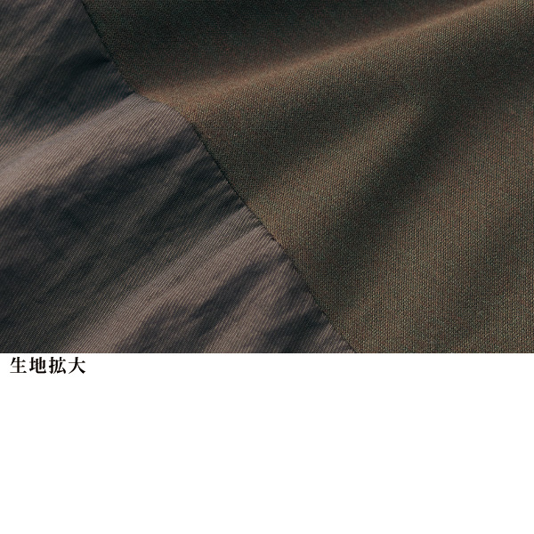 異素材使い刺しゅうジャンパースカート