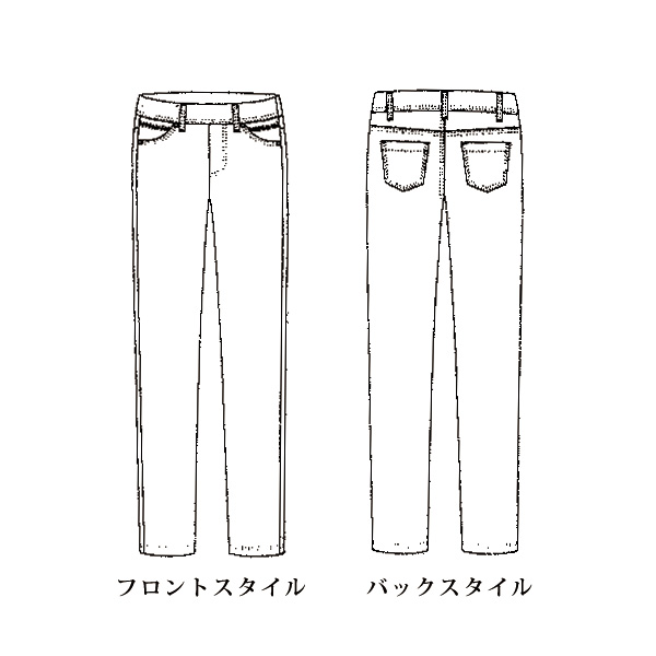 裏ベロア「ぬくリッチ」パンツ