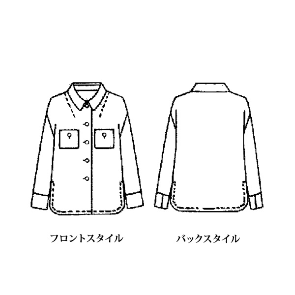 ファンシーツイードシャツジャケット