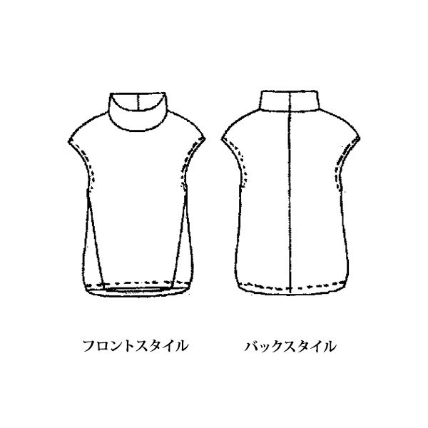 接結ジャカードベスト