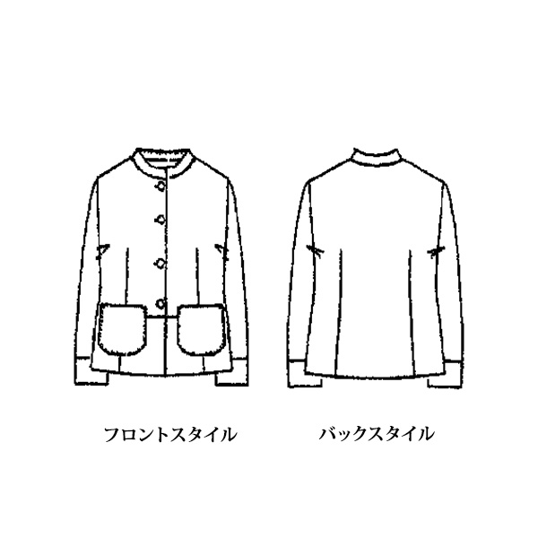 ウール混ツイードデザインジャケット