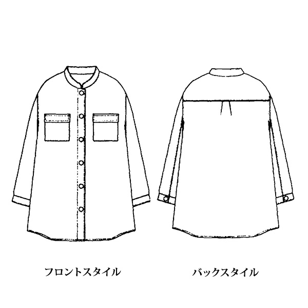 コーデュロイシャツジャケット 大きいサイズ M LL 4L