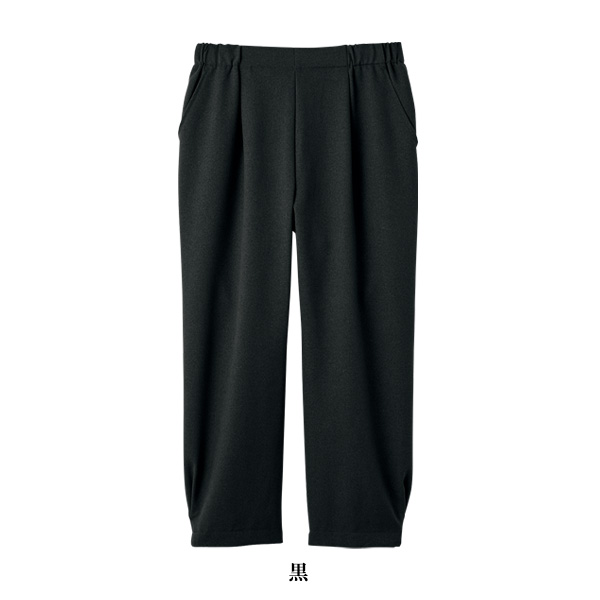裾タックパンツ 大きいサイズ M L LL 3L 4L 5L