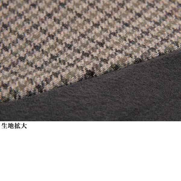 チェック切替えベスト 大きいサイズ M 3L