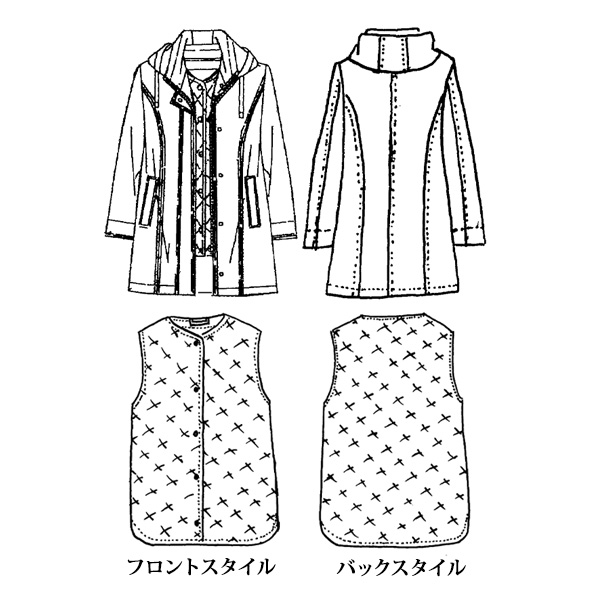 3WAYコート 大きいサイズ M LL 4L