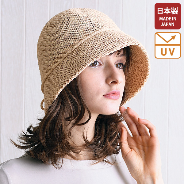 日本製和紙混快適帽子
