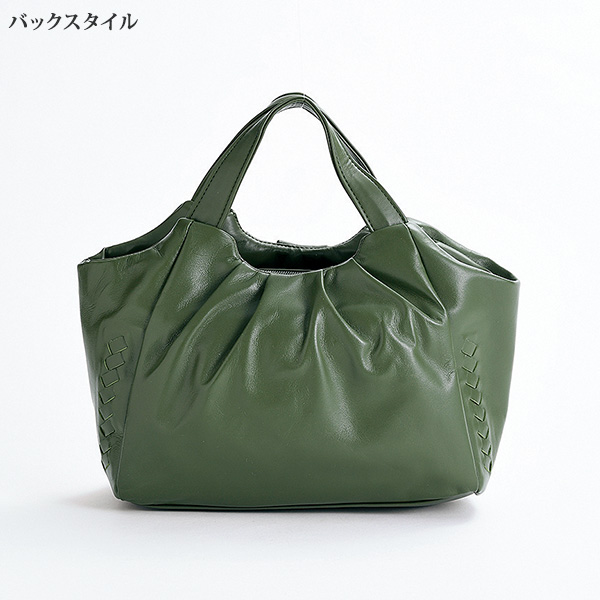 シープレザー軽量手提げバッグ