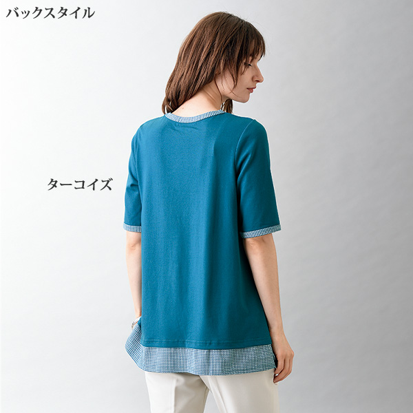 ネコ柄スタッズデザインTシャツ / 大きいサイズ M L LL 3L