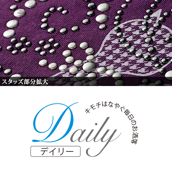 ネコ柄スタッズデザインTシャツ / 大きいサイズ M L LL 3L