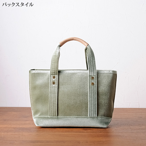 ポロ アッスン ベロア手提げバッグ U.S POLO ASSN