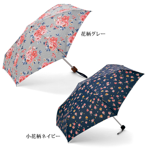 キャスキッドソン ちっちゃく 傘 折りたたみ傘 花柄 水玉 ドット