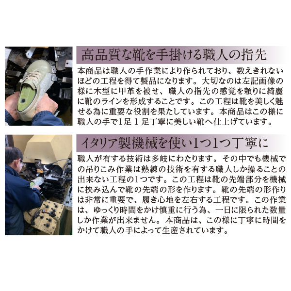 豚革5E甲ゴムペイズリーシューズ
