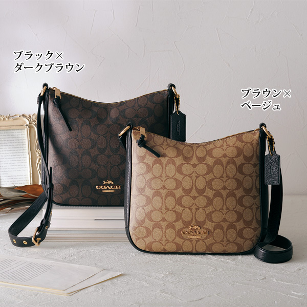 コーチ シグネチャーショルダーバッグ COACH | 京都通販ミセスの ...