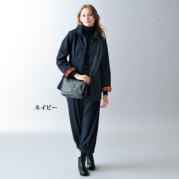 裏起毛あったかデニム調コクーンパンツ / 大きいサイズ M L LL 3L