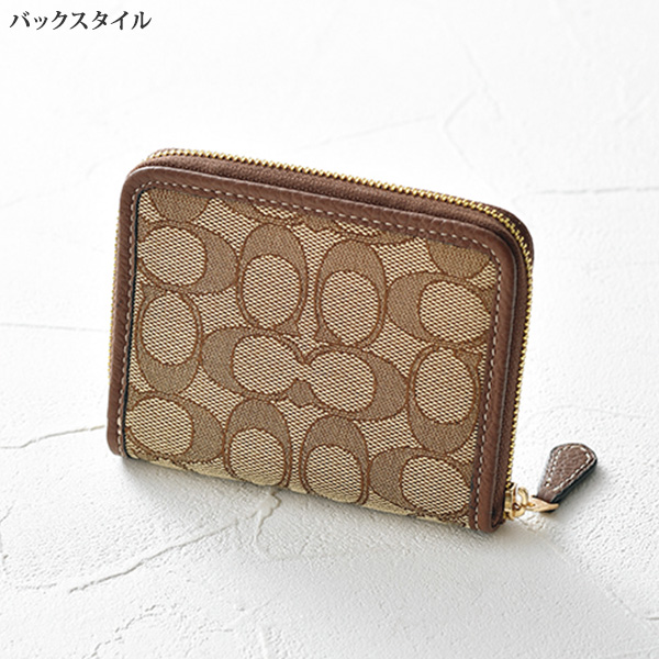 コーチ シグネチャー二つ折り財布 COACH