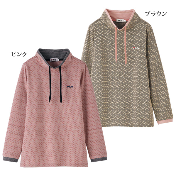フィラ UVレトロ柄ハイネックプルオーバー FILA | 京都通販