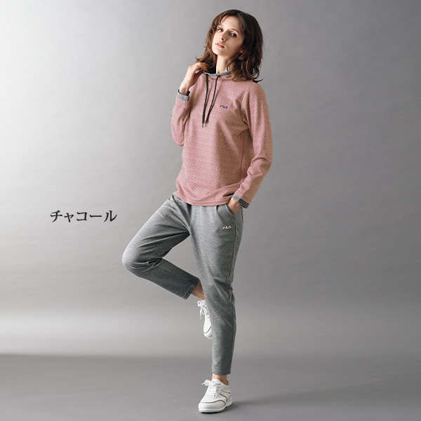 フィラ UVテーパードパンツ FILA