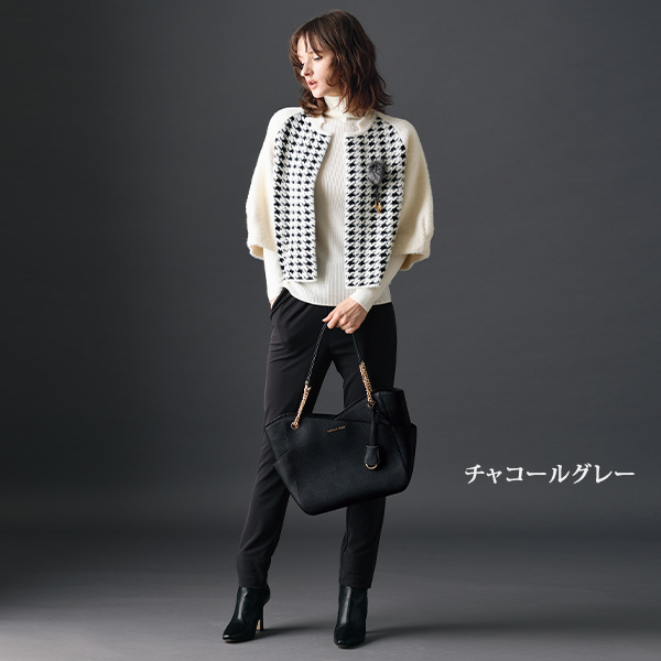 ツイルニットストレッチパンツ / 大きいサイズ M L LL 3L