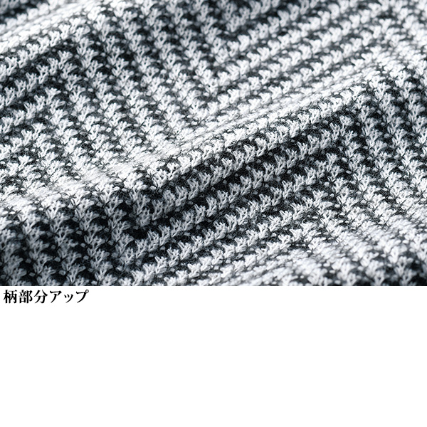 テープ使いハイネックデザインチュニック