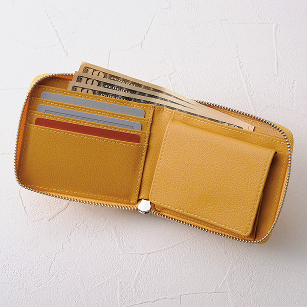 クロコダイルレザーコンパクト財布