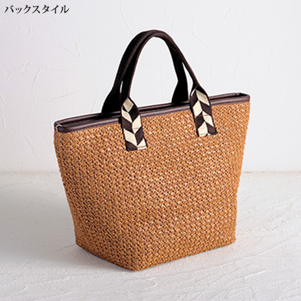 メッシュ配色バッグ