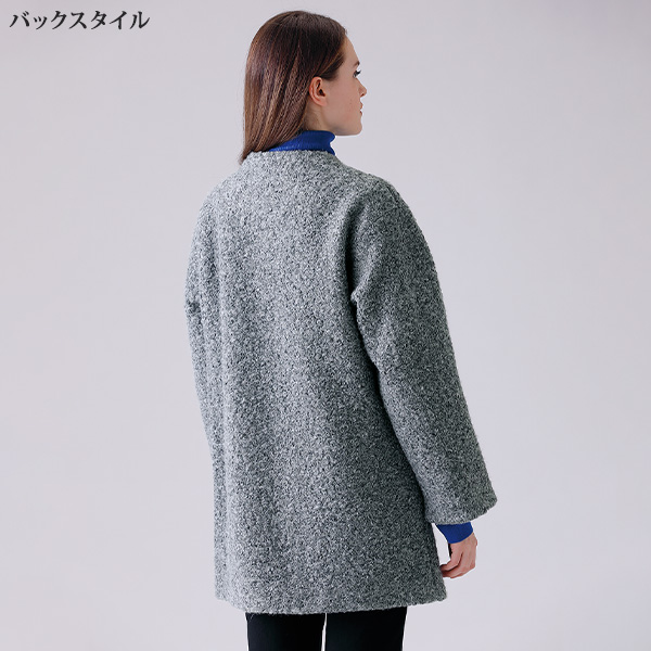 ループ素材ジャケット