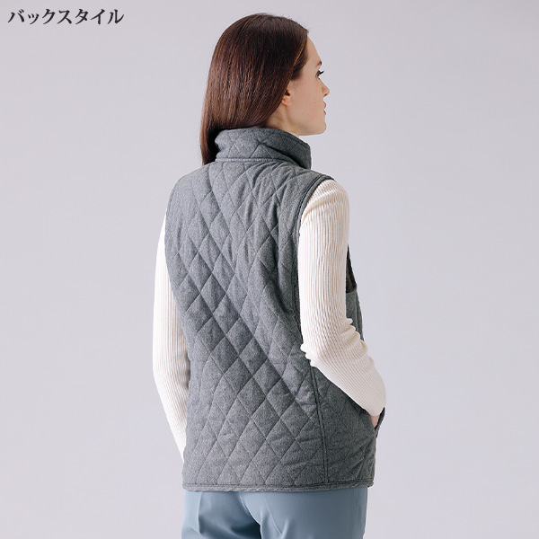 裏シャギーキルトベスト / 大きいサイズ M L LL 3L | 京都通販