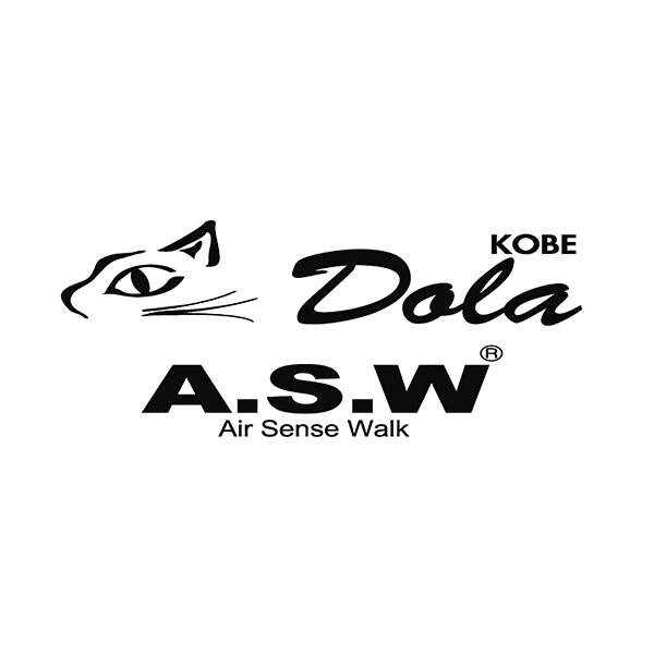 ドーラ A.S.W コンフォート牛革パンチング ゴム紐ウォーキングシューズ ASW Dola