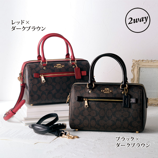 コーチ シグネチャー2WAY手提げバッグ COACH