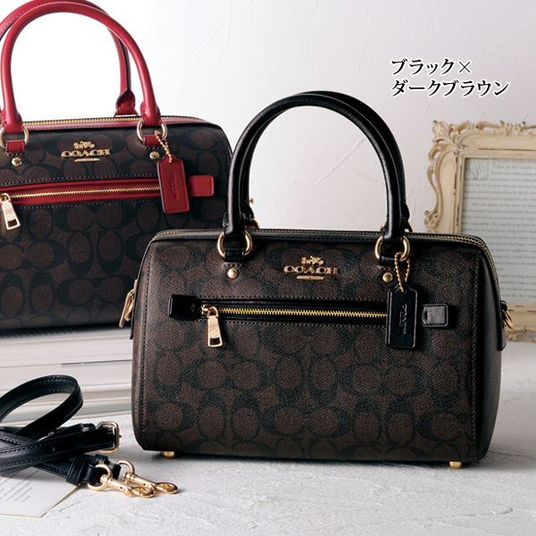 コーチ シグネチャー2WAY手提げバッグ COACH