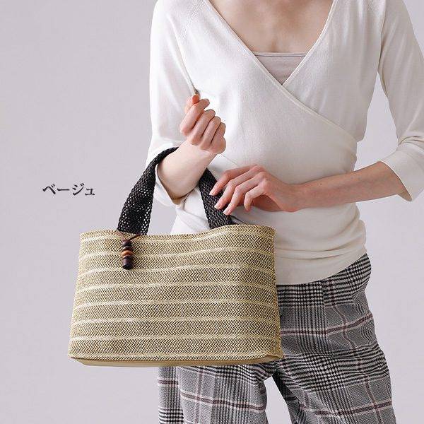 手作り 藤で編んだ バッグ 露 自然に回帰する 女のカバン 手提7