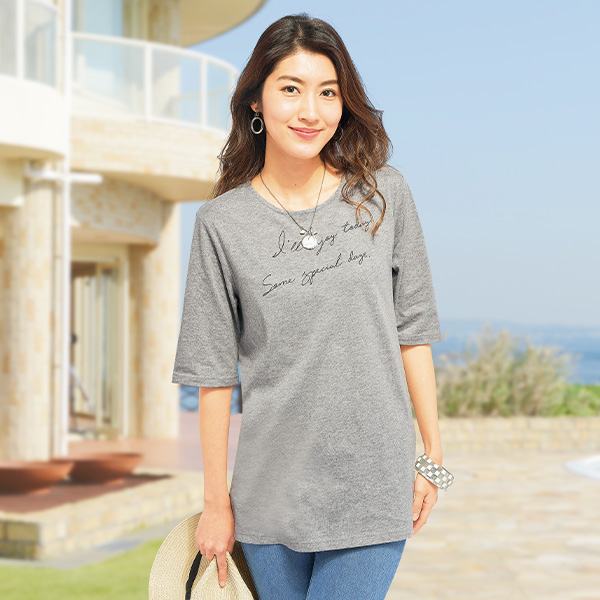夏に安心！技ありロゴプリントTシャツ 3色組 / 大きいサイズ M L LL 3L 4L 5L
