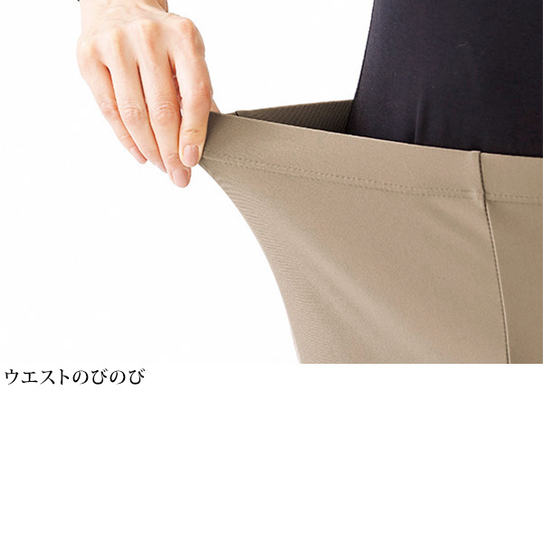 東レ フィラロッサ 楽のび美脚パンツ 3色組（股下65cm