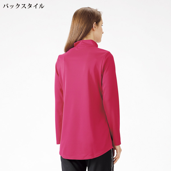 eclaT style(R)  アクティブ ロゴデザインチュニック / 大きいサイズ M L LL 3L