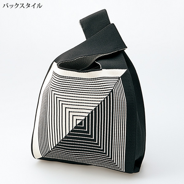 おしゃれマルシェ ニットバッグ 3柄組