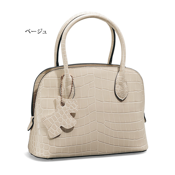 クロコ型押し2WAYミニ手提げ