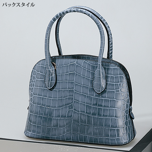 クロコ型押し2WAYミニ手提げ