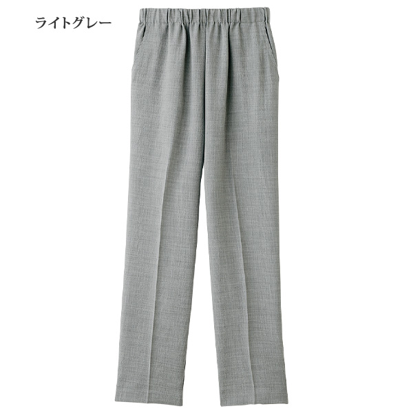 かすり調ストレッチ総ゴムパンツ（股下55cm） / 大きいサイズ S M L LL 3L 4L 5L