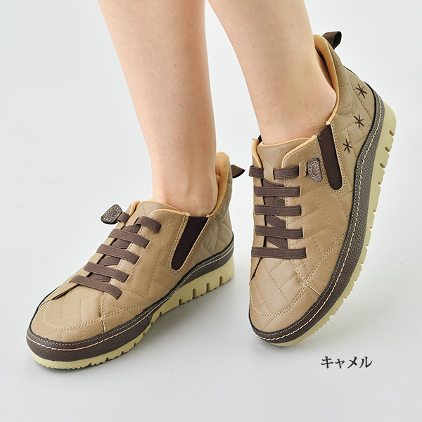 スルッ！と履けるかわいいシューズ・キルトタイプ