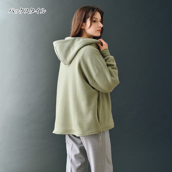 裏起毛フード付カーディガン | 京都通販ミセスのファッション館