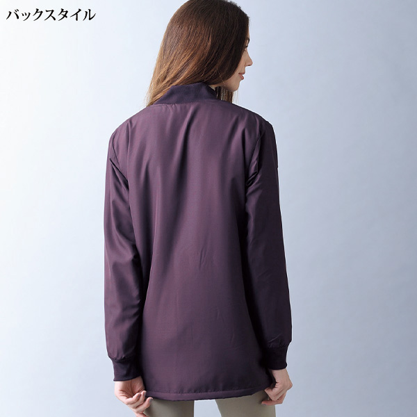 裏ボアロングブルゾン