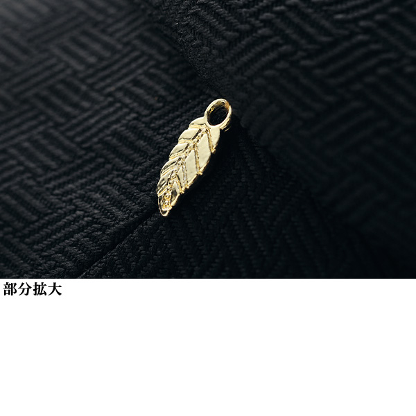 ヘリンボーンツイードハット