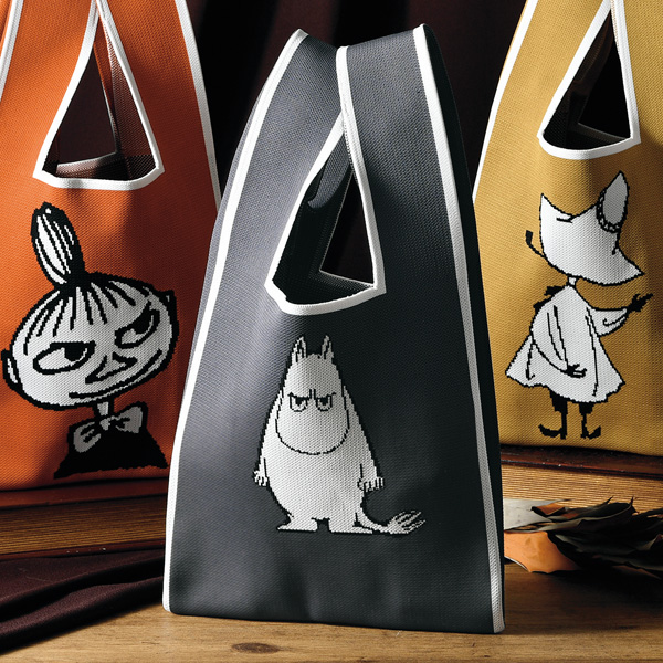 ムーミン マルシェバッグ ダークグレー（ムーミン） MOOMIN