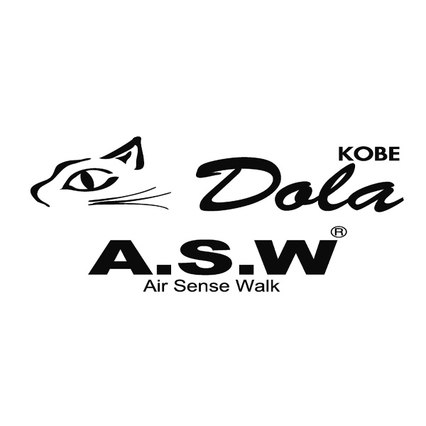 ドーラ コンフォート牛革ウェーブデザイン 配色ウォーキングシューズ A.S.W Dola
